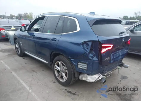 2021 BMW X3 Sdrive30I from USA, damaged, VIN 5UXTY3C02M9F37961